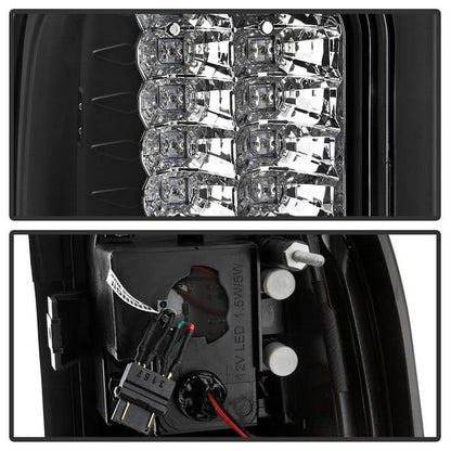 Spyder Dodge Ram 1500 94-01/Ram 2500/3500 94-02 LED Tail Lights Black ALT-YD-DRAM94-LED-BK 5002693