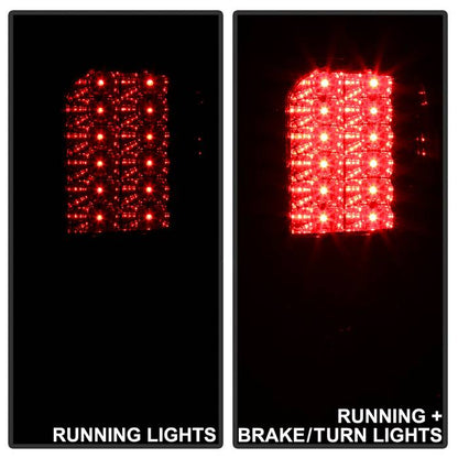 Spyder Dodge Ram 1500 94-01/Ram 2500/3500 94-02 LED Tail Lights Red Clear ALT-YD-DRAM94-LED-RC 5002716