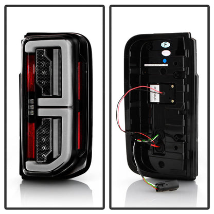 SPYDER 21-23 Ford Bronco Factory LED Model LED Tail Lights (ALT-YD-FB21-LED-BK) 5088758