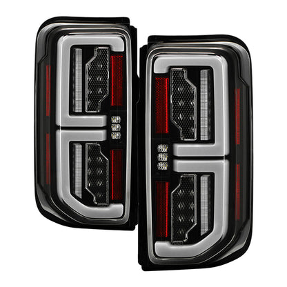 SPYDER 21-23 Ford Bronco (Factory LED Model Only) LED Tail Lights - Black (ALT-YD-FB21LED-LED-BK) 5088765