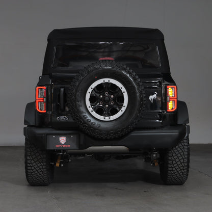 SPYDER 21-23 Ford Bronco (Factory LED Model Only) LED Tail Lights - Black (ALT-YD-FB21LED-LED-BK) 5088765