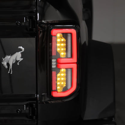 SPYDER 21-23 Ford Bronco (Factory LED Model Only) LED Tail Lights - Black (ALT-YD-FB21LED-LED-BK) 5088765