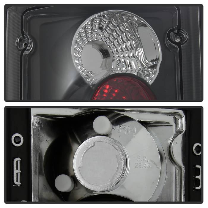 Spyder Ford Excursion 00-06/Econoline 150/250/350/450/550 95-06 Euro Tail Lights Blk ALT-YD-FEC00-BK 5002914