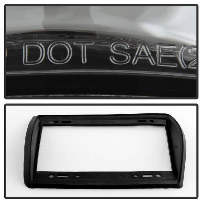 Spyder Ford Excursion 00-06/Econoline 150/250/350/450/550 95-06 Euro Tail Lights Chrm ALT-YD-FEC00-C 5002921