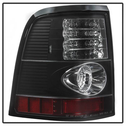 Spyder Ford Explorer 4Dr (Except Sport Trac)02-05 LED Tail Lights Black ALT-YD-FEXP02-LED-BK 5002952