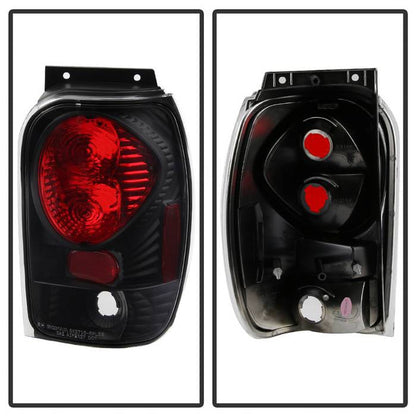 Spyder Ford Explorer 98-01 (Except 2001 Sport & Sport Trac) Euro Tail Lights Blk ALT-YD-FEXP98-BK 5003034