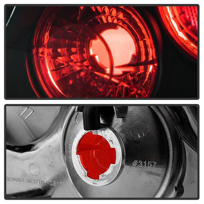 Spyder Ford Focus 00-04 4Dr Euro Style Tail Lights Black ALT-YD-FF00-4D-BK 5003072