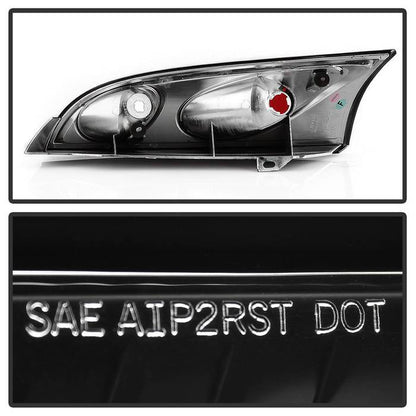 Spyder Ford Focus 00-04 3/5Dr Euro Style Tail Lights Black ALT-YD-FF00-5D-BK 5003119