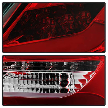 Spyder 12-14 Ford Focus 5DR LED Tail Lights - Red Clear (ALT-YD-FF12-LED-RC) 5085153