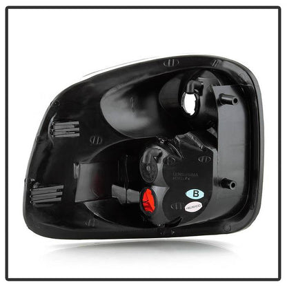Spyder Ford F150 Flareside 01-03 (Not Fit Supercrew)Euro Style Tail Lights Black ALT-YD-FF15001FS-BK 5003157