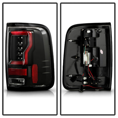 SPYDER 04-08 Ford F150 Styleside Version 2 LED Tail Lights - Black (ALT-YD-FF15004V2-RBLED-BK) 5089489