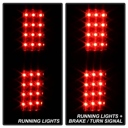 Spyder Ford F150 09-14 LED Tail Lights Black Smoke ALT-YD-FF15009-LED-BSM 5078148
