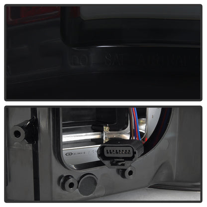 Spyder 15-18 Ford F-150 LED Tail Lights (w/Blind Spot) - Black Smoke (ALT-YD-FF15015BS-LBLED-BSM) 5085337