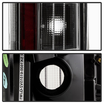 Spyder Ford F150 18-19 - Light Bar LED Tail Lights - All Black ALT-YD-FF15018-LED-BKV2 5085955