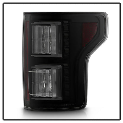 Spyder 18-19 Ford F-150 (w/o Blind Spot Sensor) LED Tail Lights - Blk Smk (ALT-YD-FF15018-LED-BSM) 5085672