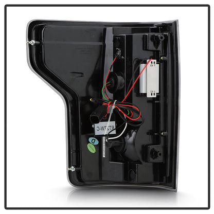 Spyder 18-19 Ford F-150 (w/o Blind Spot Sensor) LED Tail Lights - Blk Smk (ALT-YD-FF15018-LED-BSM) 5085672