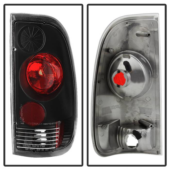 Spyder Ford F150 side 97-03/F250/350/450/550 Super Duty 99-07 Euro Tail Lights Blk ALT-YD-FF15097-BK 5003348