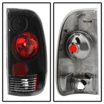 Spyder Ford F150 side 97-03/F250/350/450/550 Super Duty 99-07 Euro Tail Lights Blk ALT-YD-FF15097-BK 5003348