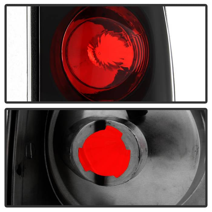 Spyder Ford F150 side 97-03/F250/350/450/550 Super Duty 99-07 Euro Tail Lights Blk ALT-YD-FF15097-BK 5003348