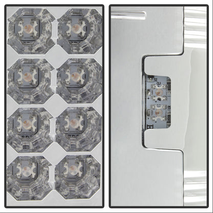 Spyder Ford F150 side 97-03/F250/350/450 Super Duty 99-07 LED Tail Lights Chrm ALT-YD-FF15097-LED-C 5003478
