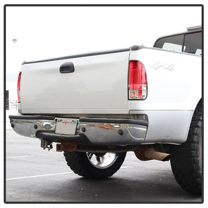 Spyder Ford F150 Styleside 97-03/F250 Version 2 LED Tail Lights Red Clear ALT-YD-FF15097-LED-G2-RC 5029140