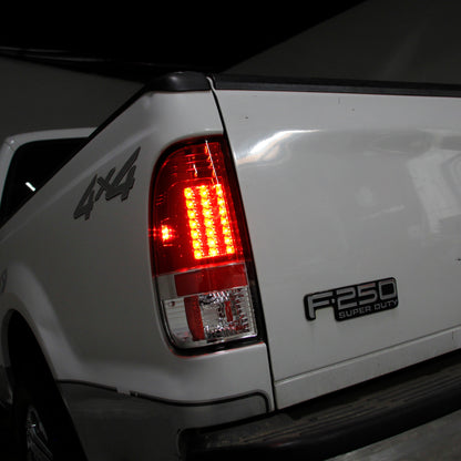Spyder Ford F150 Styleside 97-03/F250 Version 2 LED Tail Lights Red Clear ALT-YD-FF15097-LED-G2-RC 5029140