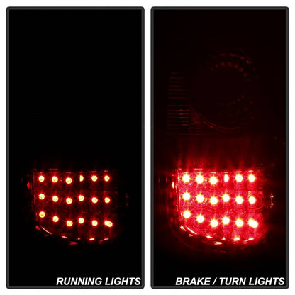 Spyder Ford F150 Flareside 97-03 LED Tail Lights Smoke ALT-YD-FF15097FS-LED-SM 5003447