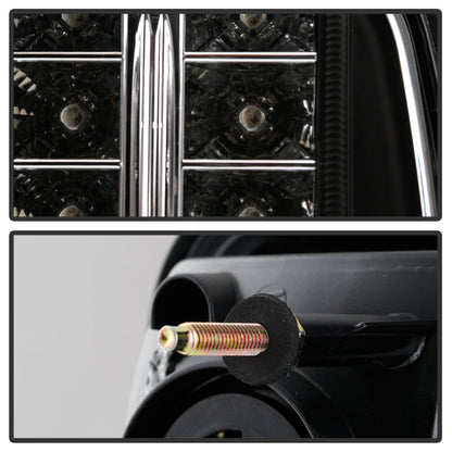 Spyder Ford Mustang 05-09 LED Tail Lights Black ALT-YD-FM05-LED-BK 5003546