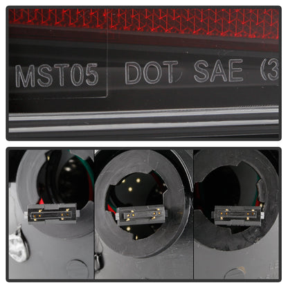 Spyder Ford Mustang 05-09 LED Tail Lights Black ALT-YD-FM05-LED-BK 5003546