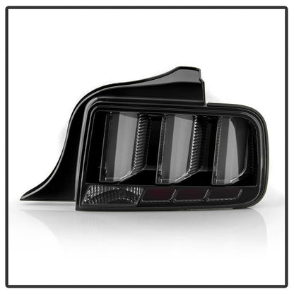 Spyder 05-09 Ford Mustang (White Light Bar) LED Tail Lights - Smoke ALT-YD-FM05V3-LED-SM 5086709