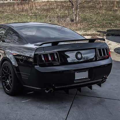 Spyder 05-09 Ford Mustang (Red Light Bar) LED Tail Lights - Smoke ALT-YD-FM05V3-RBLED-SM 5086723