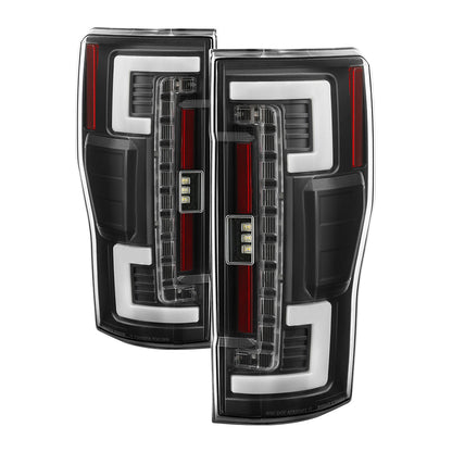 Spyder 17-18 Ford F-250 Super Duty (Excl LED Models) LED Tail Lights - Black (ALT-YD-FS17-LED-BK) 5085580