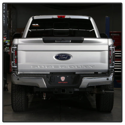 Spyder 17-18 Ford F-250 Super Duty (Excl LED Models) LED Tail Lights - Black (ALT-YD-FS17-LED-BK) 5085580