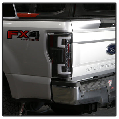 Spyder 17-18 Ford F-250 Super Duty (Excl LED Models) LED Tail Lights - Black (ALT-YD-FS17-LED-BK) 5085580