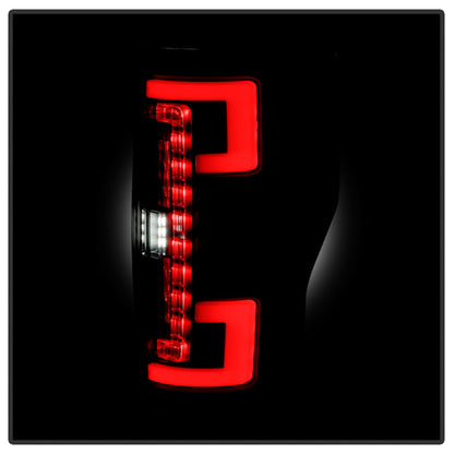 SPYDER 17-18 Ford F250 SD (Excl Halogen Model) LED Tail Lights - Black (ZALT-YD-FS17BS-GRLED-BK) 5089168