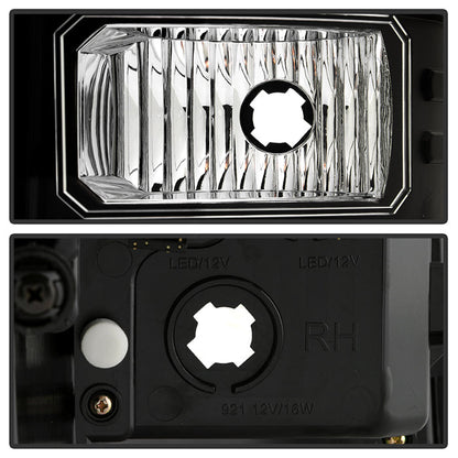Spyder GMC Sierra 14-16 LED Tail Lights Black ALT-YD-GS14-LBLED-BK 5080660