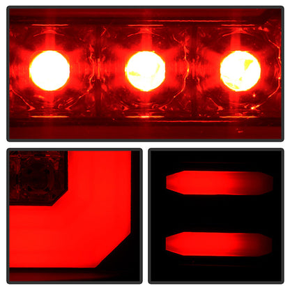 Spyder GMC Sierra 14-16 LED Tail Lights Black Smoke ALT-YD-GS14-LBLED-BSM 5080707