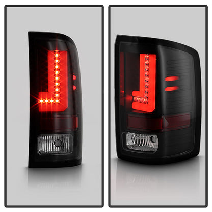Spyder GMC Sierra 14-16 LED Tail Lights Black Smoke ALT-YD-GS14-LBLED-BSM 5080707