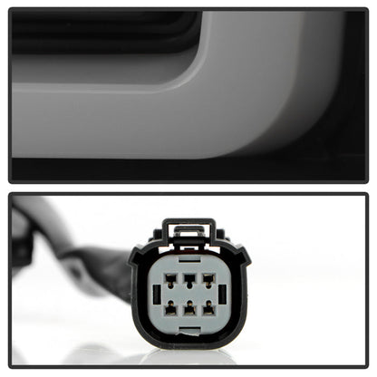 SPYDER 19-20 GMC Sierra 1500 (w/o Factory LED) LED Tail Lights - Black Smoke (ALT-YD-GS19-GRLED-BSM) 5089458