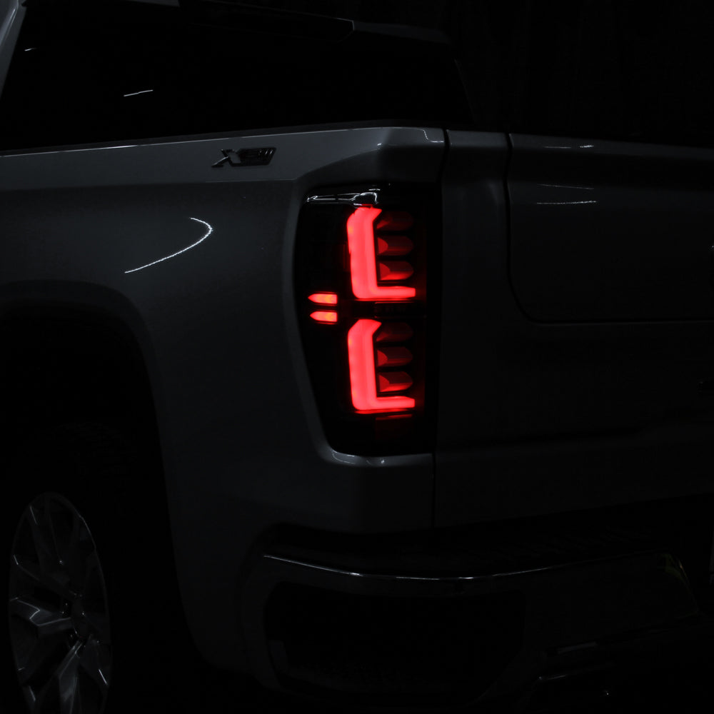 Spyder GMC Sierra 19-20 LED Model Only LED Tail Lights - Black ALT-YD-GS19LED-LED-BK 5000309