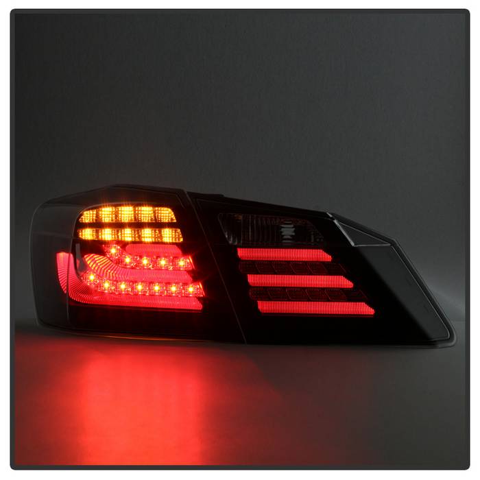 Spyder Honda Accord 2013-2015 4DR LED Tail Lights - Black ALT-YD-HA13LED-LED-BK 5082053