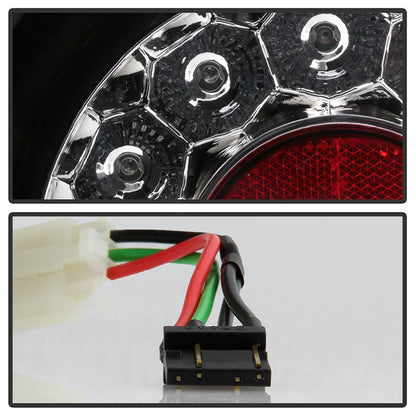 Spyder Honda Accord 94-95 LED Tail Lights Black ALT-YD-HA94-LED-BK 5004178