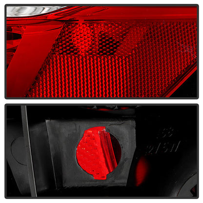 Spyder Honda Civic 06-08 2Dr LED Tail Lights Red Clear ALT-YD-HC06-2D-LED-RC 5004512