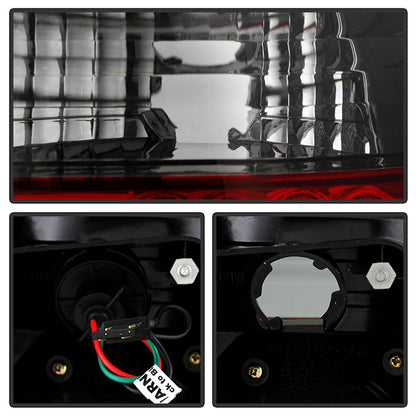 Spyder Honda Civic 96-98 4Dr LED Tail Lights Red Smoke ALT-YD-HC96-4D-LED-RS 5005038
