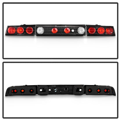 Spyder Honda CRX 88-91 Euro Style Tail Lights Black ALT-YD-HCRX88-BK 5005120