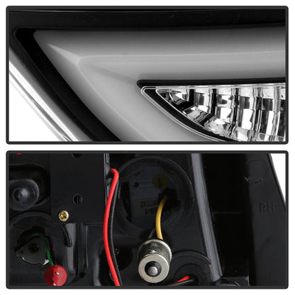 Spyder Hyundai Elantra 11-13 Light Bar LED Tail Lights Black ALT-YD-HYELAN11-LED-BK 5072788
