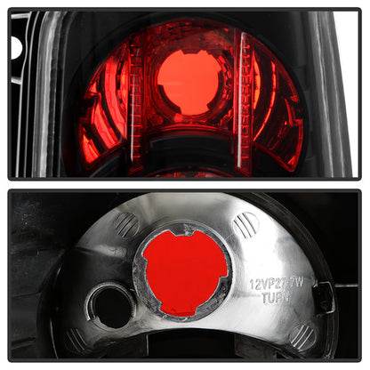 Spyder Jeep Grand Cherokee 93-98 Euro Style Tail Lights Black ALT-YD-JGC93-BK 5005588