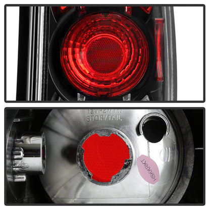 Spyder Jeep Grand Cherokee 93-98 Euro Style Tail Lights Black ALT-YD-JGC93-BK 5005588