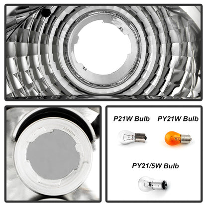 Spyder Jeep Grand Cherokee 99-04 Euro Style Tail Lights Chrome ALT-YD-JGC99-C 5005632