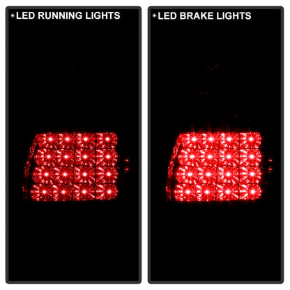 Spyder Jeep Grand Cherokee 99-04 LED Tail Lights Version 2 Black ALT-YD-JGC99-LED-BK-G2 5005663
